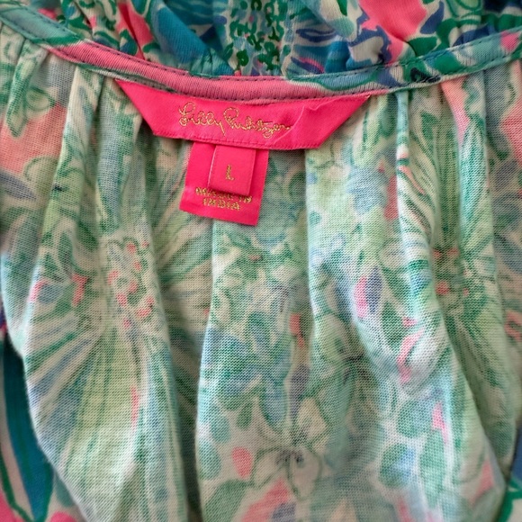 Lilly Pulitzer Malone Maxi Dress Soleil Pink Good Hare Day - Picture 3 of 3